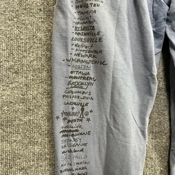 Shawn Mendes The World Tour Blue Sweatpants Size Small Women’s - Picture 9 of 11